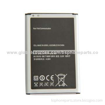 100% Tested Li-ion Battery for Samsung Galaxy Note 3, Good Quality, Nice Looking